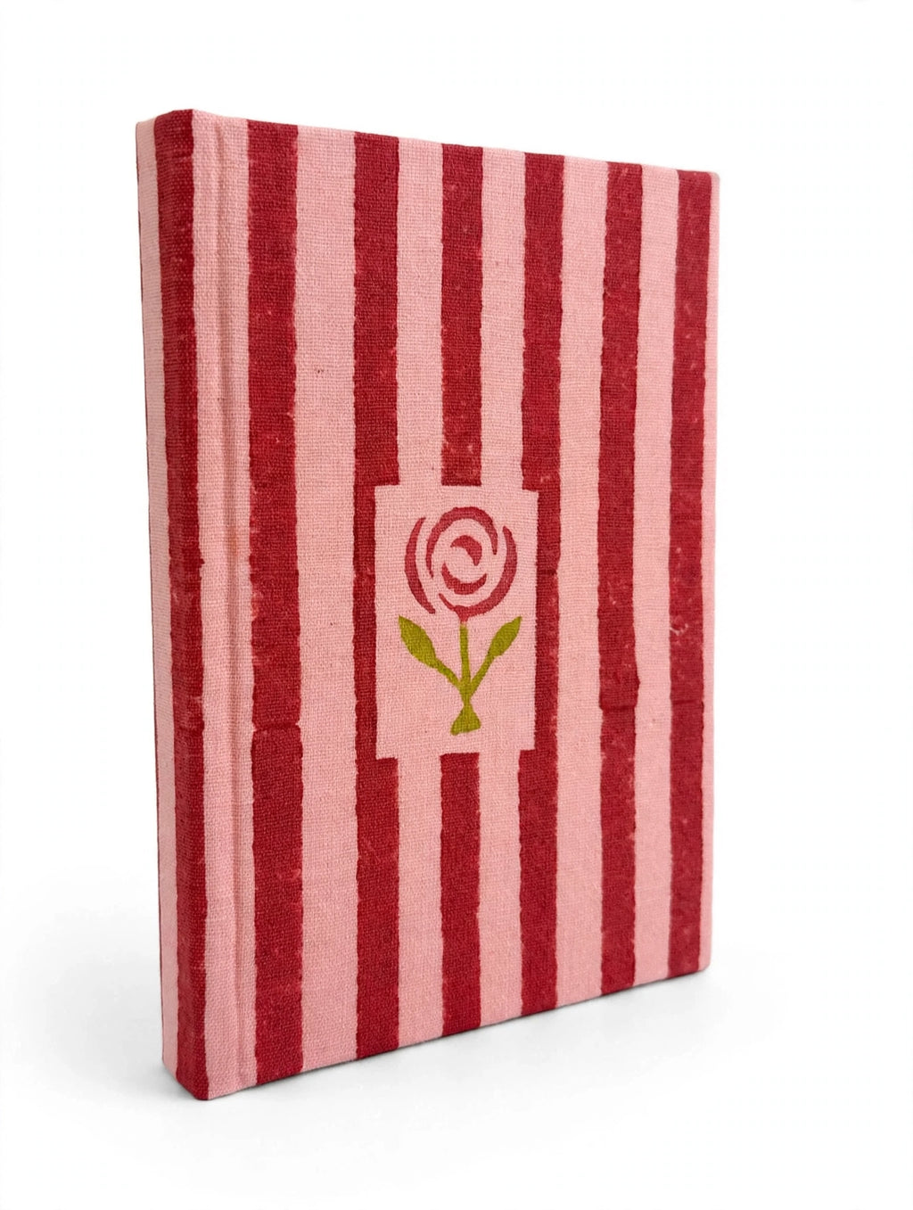 Angled view of The Still Diary - Rosebud cover and spine